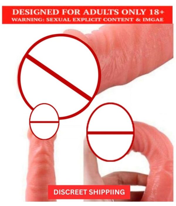 Adam - 9" Long XL Realistic Life Like Thick Strong Vibrating IPX7 Waterproof Dildo Vibrator For Women - Image 6