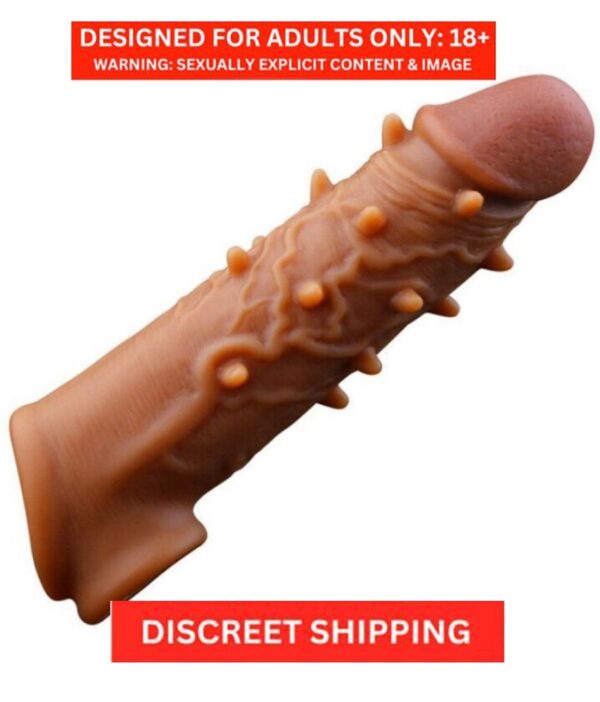 Reusable Silicone Spick Condom- Light Weight Flexible 3 inch Expander on Head-Assorted Colour - Image 7