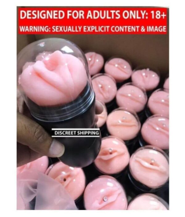 Jumbo cup masturbator for men