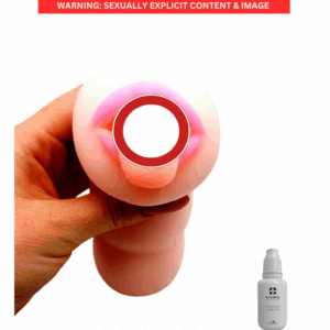Realistic Tongue Twisting Silicone Mouth Masturbator